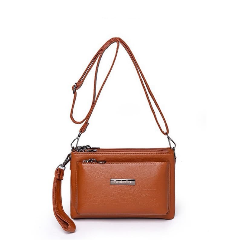 bolsa e carteira feminina couro macio transversal PU “taoletu”
