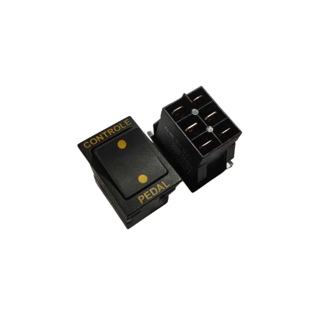 Botão Chave Interruptor Controle e Pedal Original Bandeirante 6v / 12v