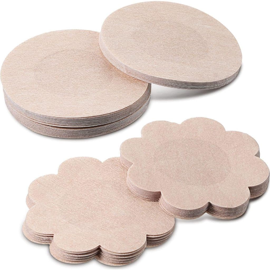 Kit Pares Capa Adesivo Protetor Seio Mamilo Tapa Umbigo Feminino
