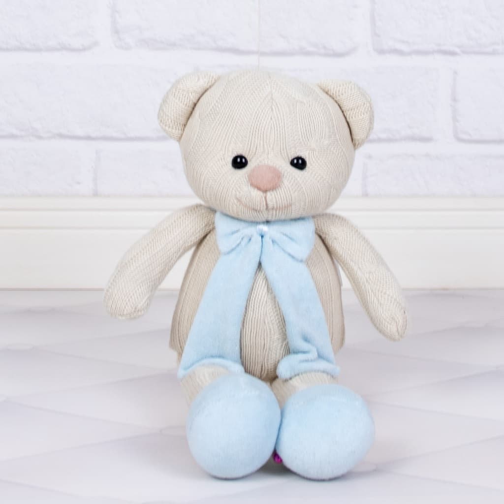 Urso Tricôt Luxo Amigurumi - 30cm
