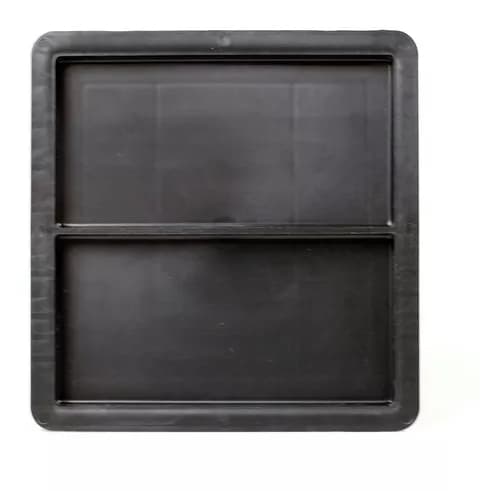 2un Forma p Tijolo Fino Calçada 20x10x1,5 Lajota Meio Bloco Cimentado Bloquete