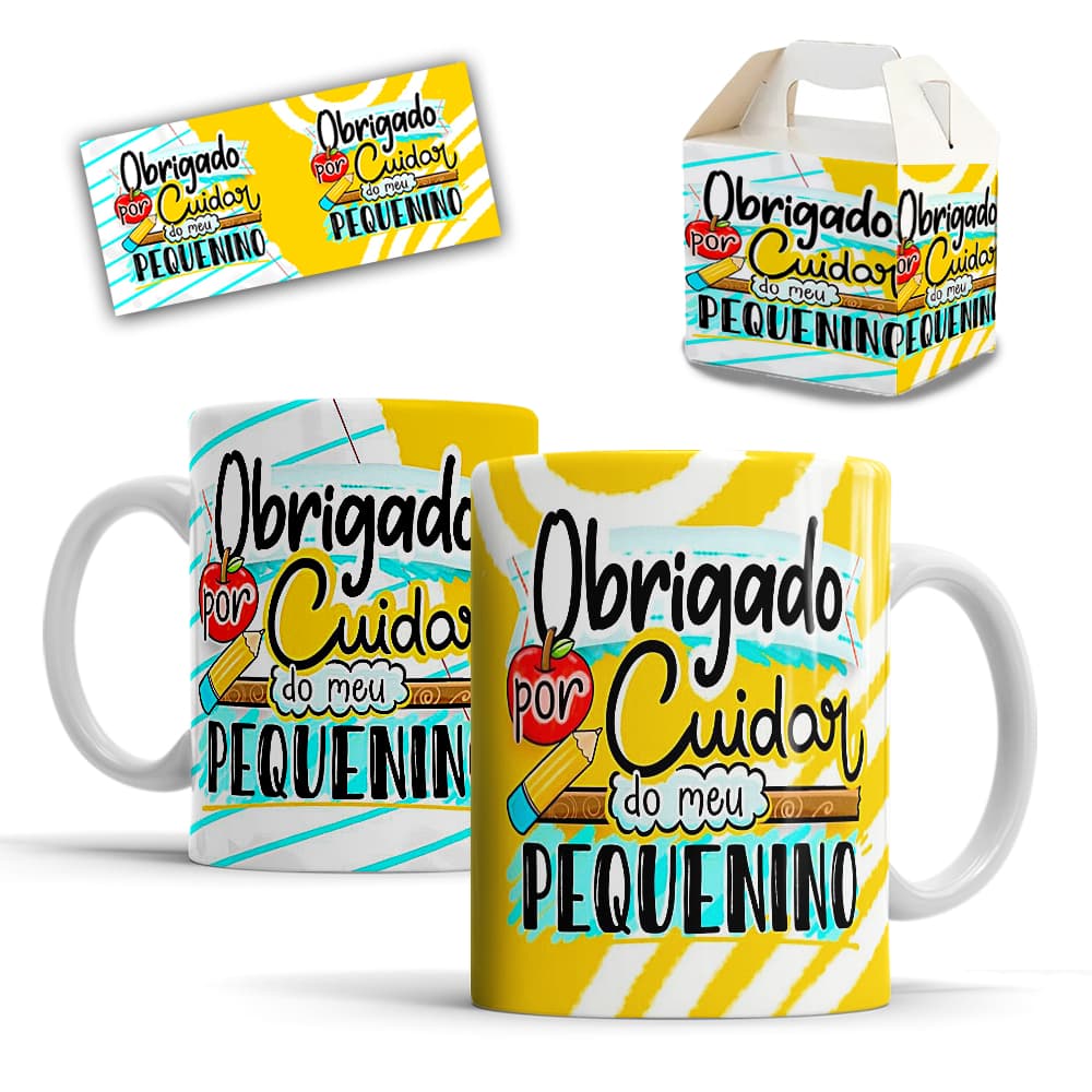 Caneca dia dos Professores de porcelana Mod.01