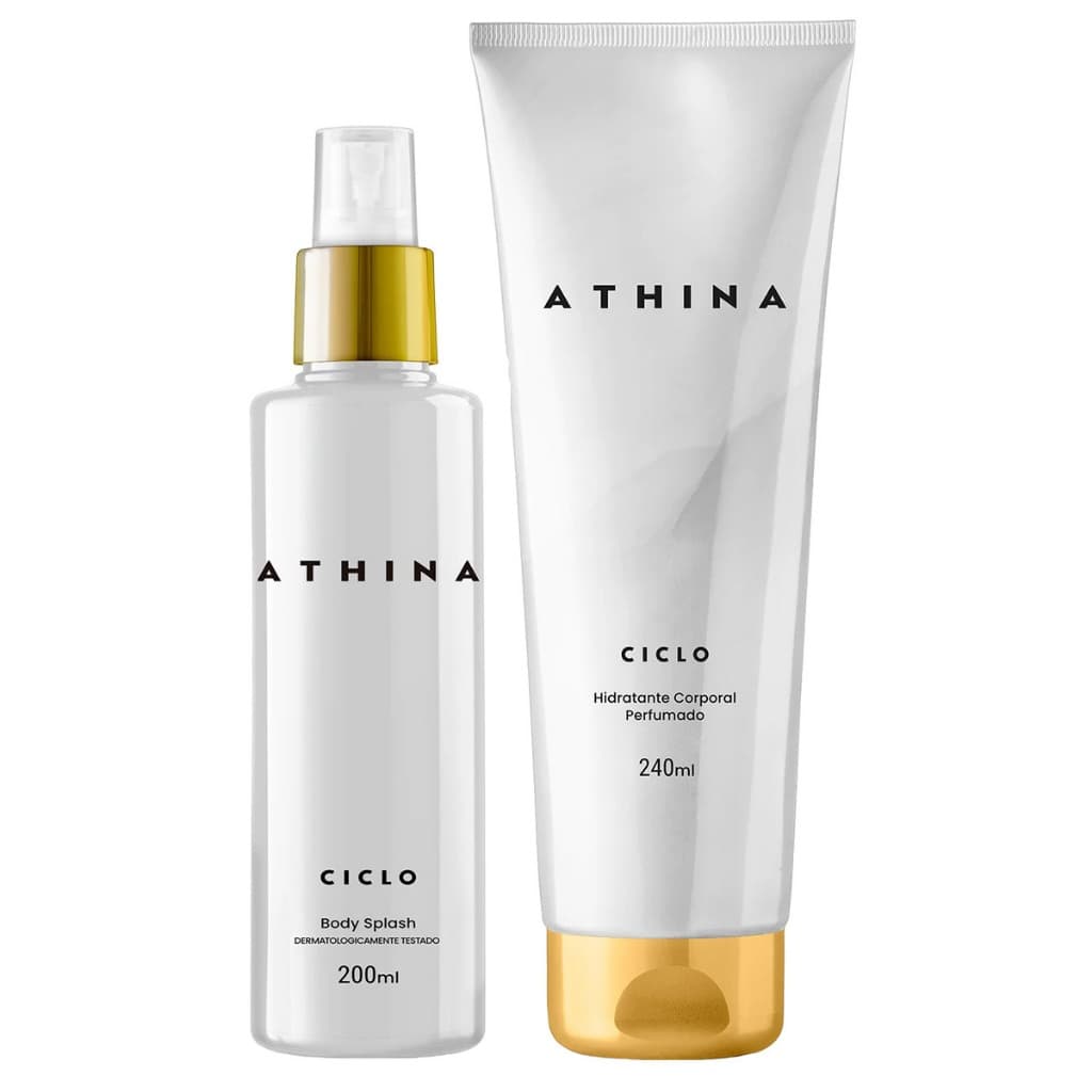 Athina Ciclo Cosméticos Kit: Hidratante + Body Splash