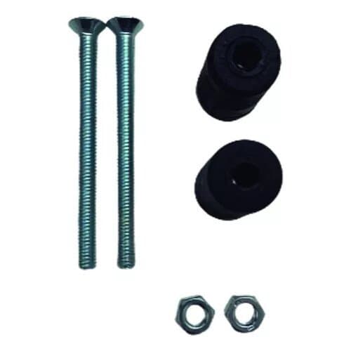 Kit parafuso cromado com bucha expansiva para Guidão