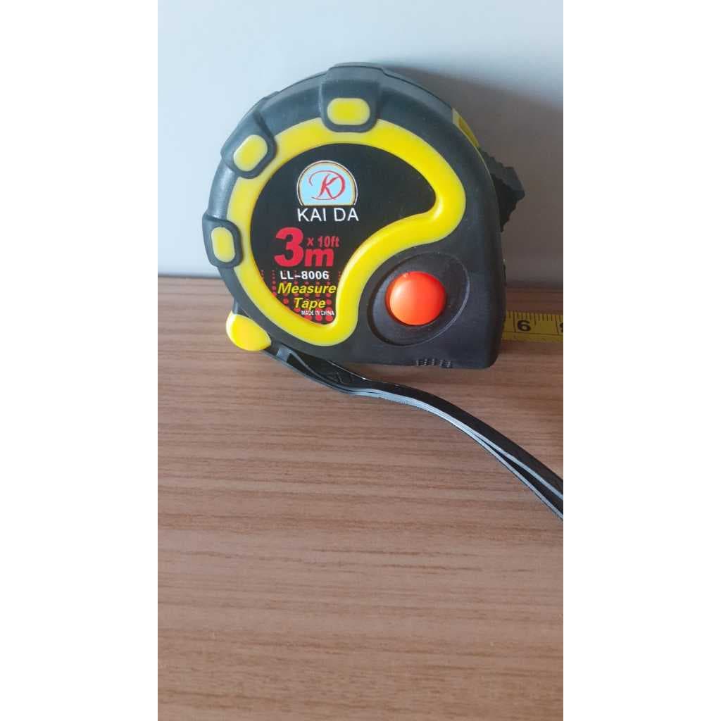 TRENA PROFISSIONAL 3 MTS EMBORRACHADA AMARELA AUTO TRAVA