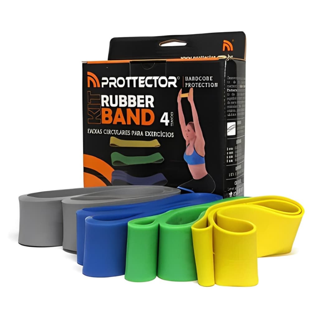 Rubber Band Elastico Pilates Fisioterapia Tensão Média