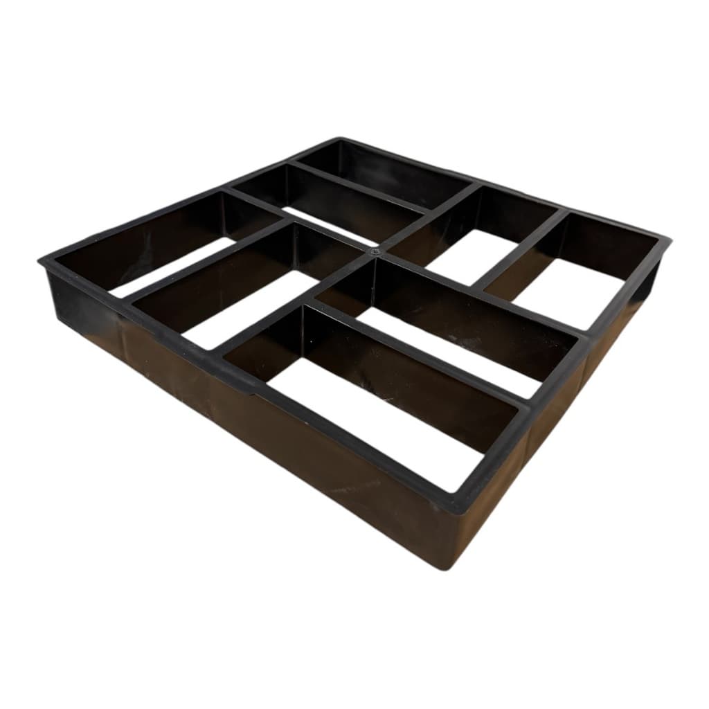 Forma Bloquete Molde P/ Pisos de Concreto Decoração - P/ Garagem Suporta Veiculos - Easy Piso