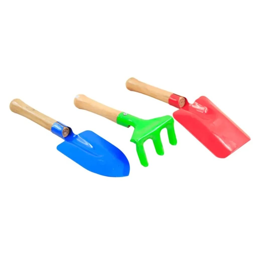 Kit Ferramenta De Ferro Pá Espátula Pra Jardim
