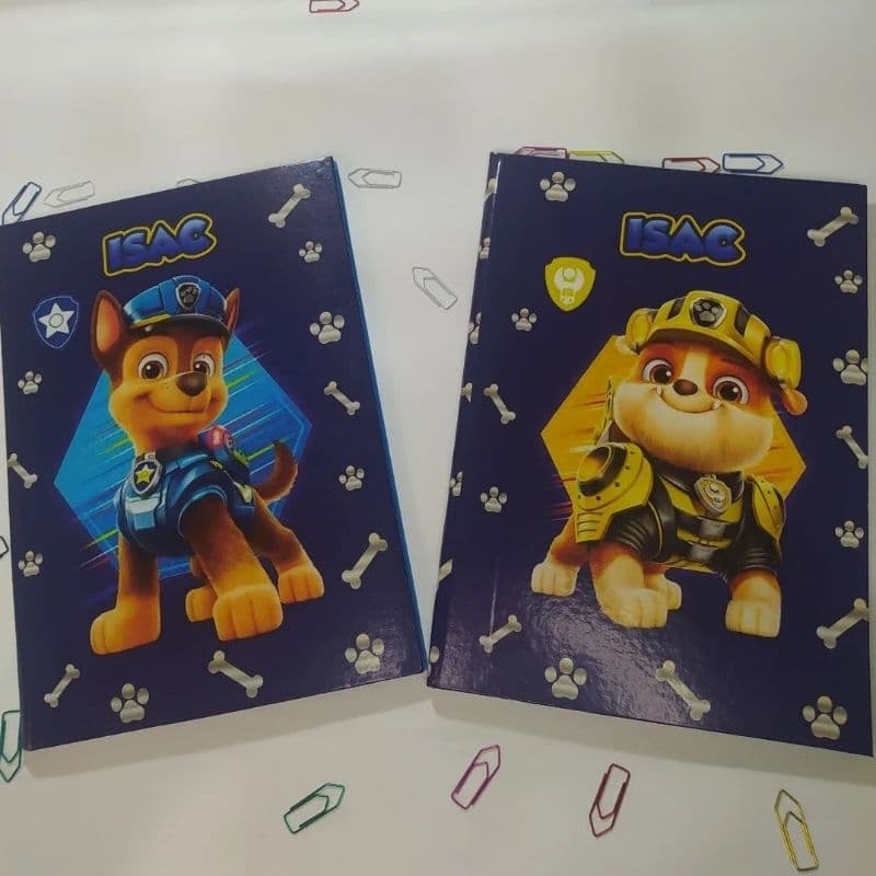 Caderno escolar brochura personalizado