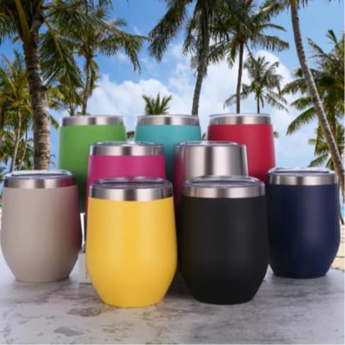 Copo Térmico 350ml em Aço Inox Camada Dupla Para Bebidas Quentes ou Geladas Caneca de Cerveja