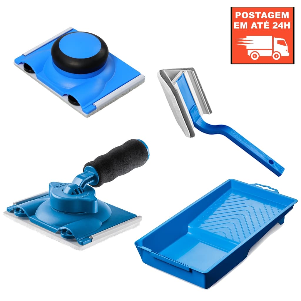 Pad Para Pintura Com Cabo Ajustavel - Pad Sem Cabo - Refil - Pad para Cantos Atlas