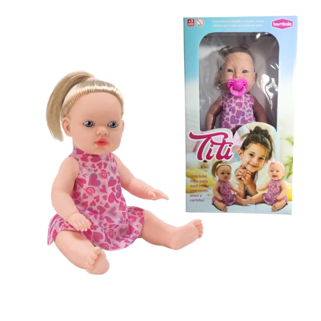 BONECA TITI COM CABELO