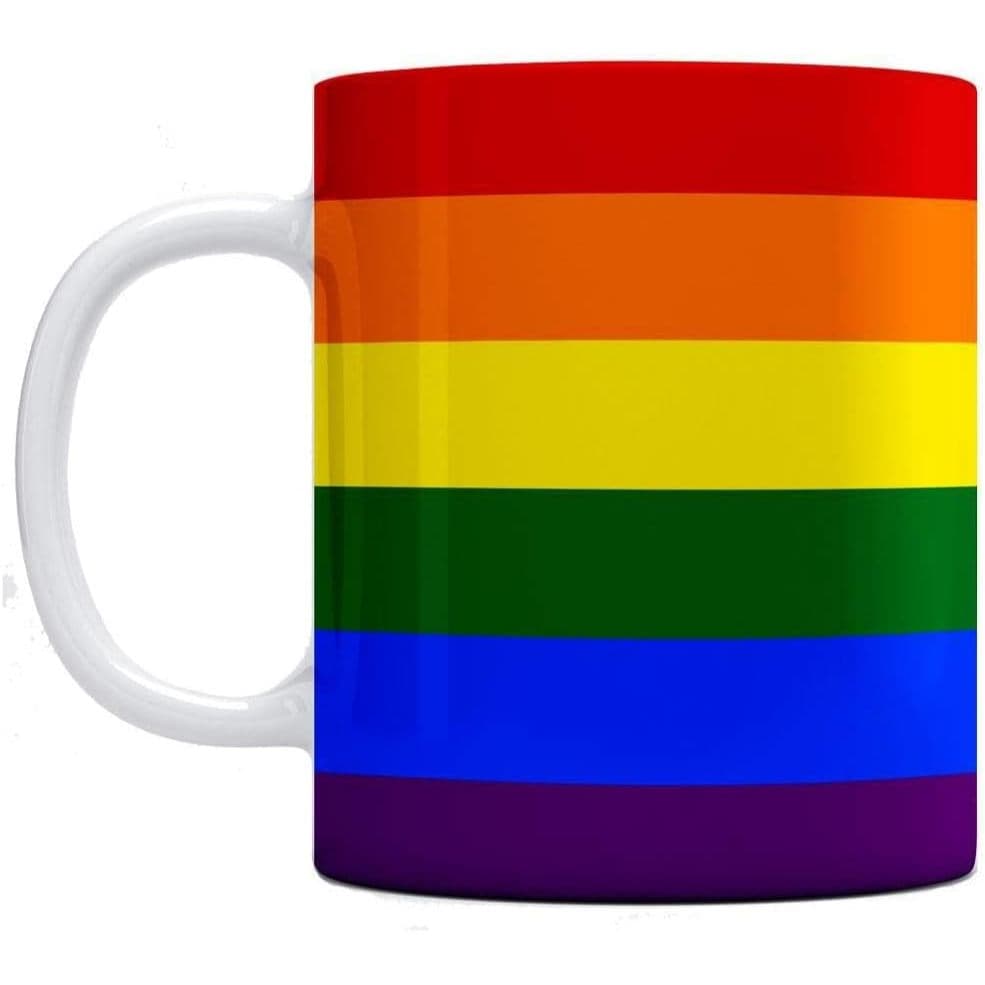 Caneca Lgbt Bandeira Do Arco-Íris Orgulho gay