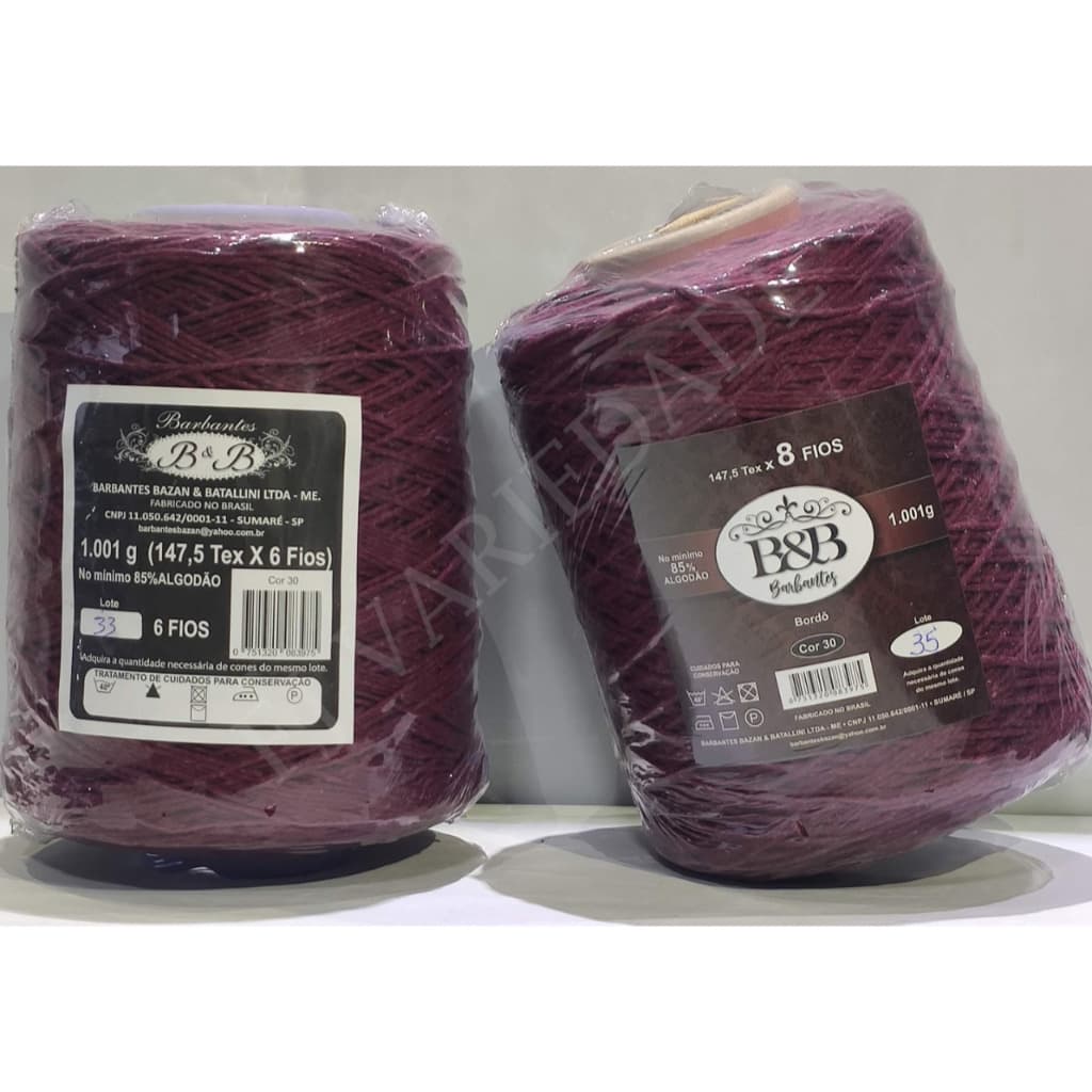 Barbante B&B Bordo 8 Fios 1kg/780mts Envio Imediato!! BeB