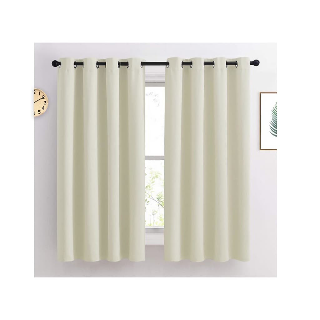 Cortina para janela de cozinha e quarto 2,00 X 1,40m Tecido Importado de Oxford Premium