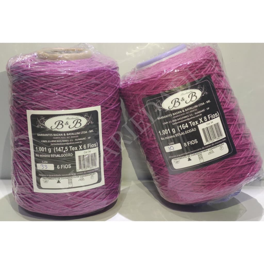 Barbante B&B Beterraba 8 Fios 1kg/780mts Envio Imediato! BeB