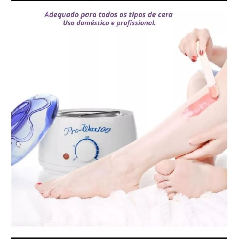 Panelinha Cera Quente Aquecedor Eletrica Depiladora Bivolt