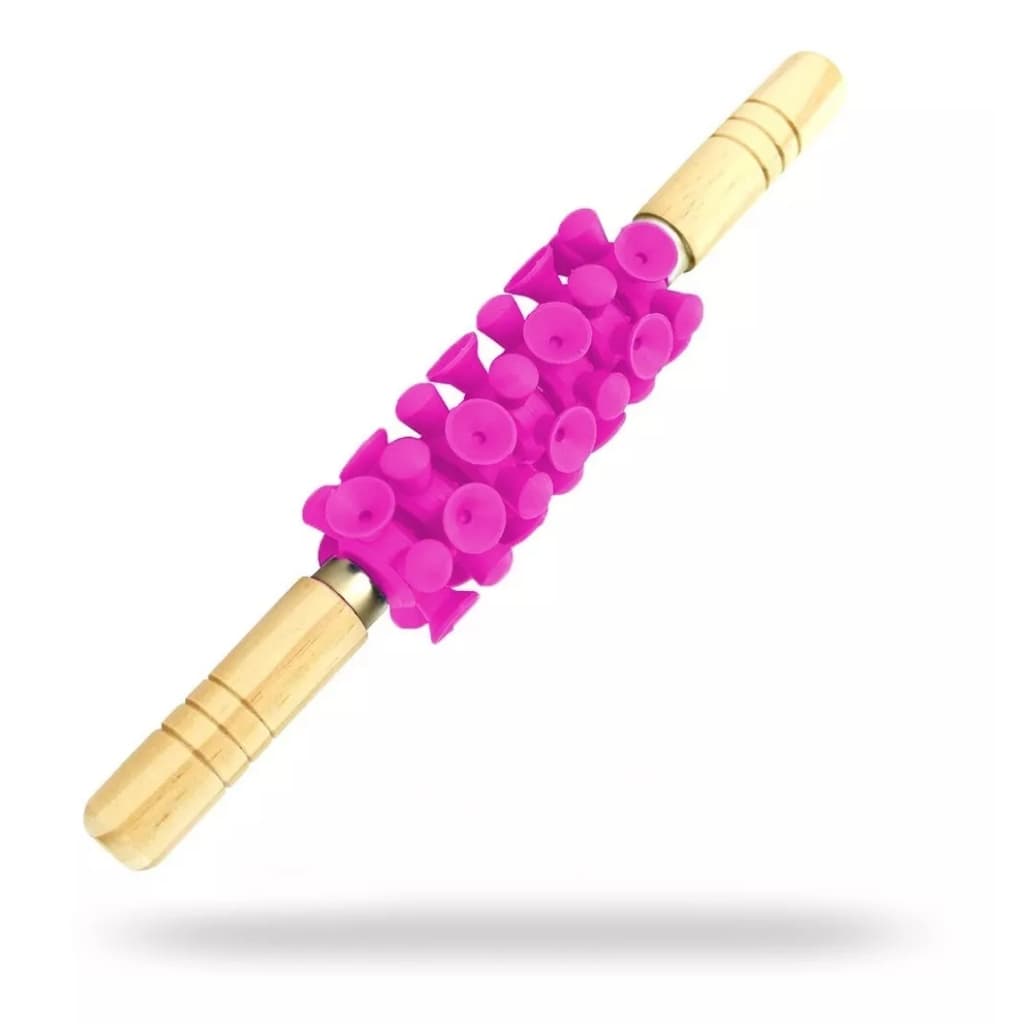Rolo Para Massagem Turbinada  Rosa