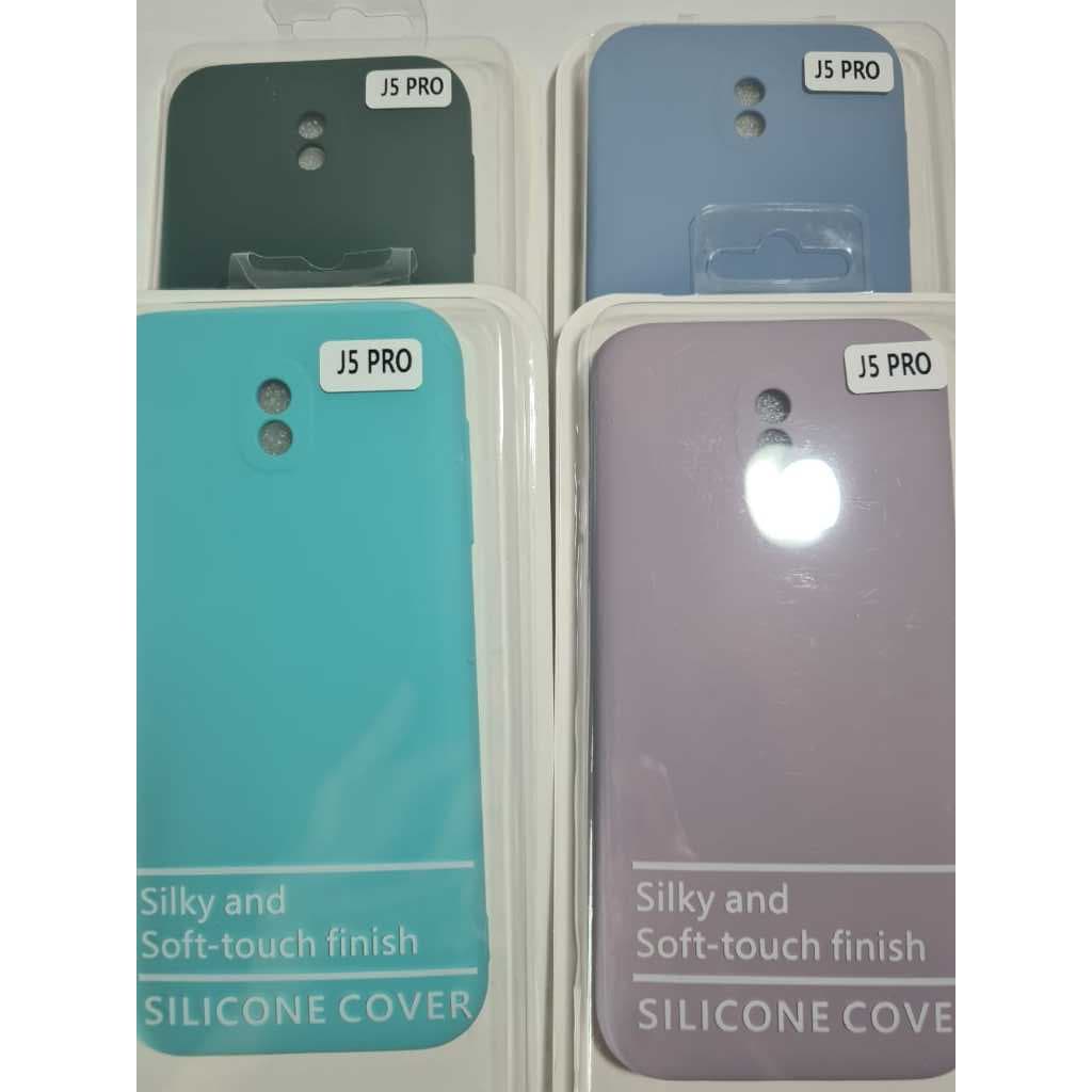 Capa Capinha Case Samsung Modelo J5 Pro de Silicone Anti impacto Interior Aveludado