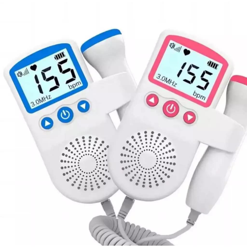 Monitor Fetal Doppler Ultrassom Ouvir Batimentos Bebe