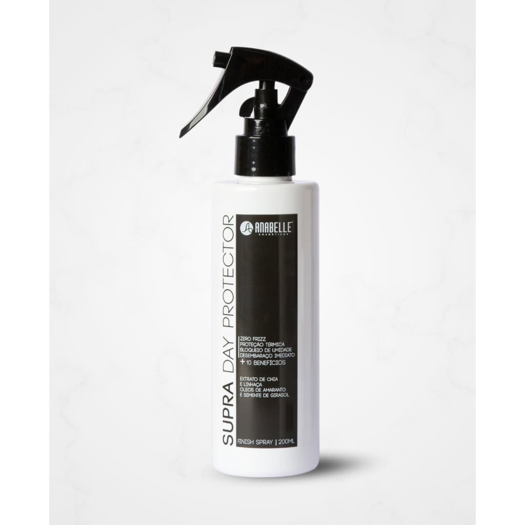 Protetor Térmico Profissional Finalizador de Cabelo Supra Day Protector Efeito Liso Anti Frizz