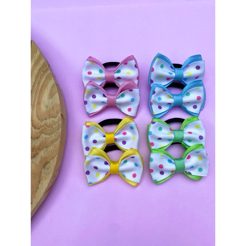Parzinho de Laços infantil para meninas na xuxinha
