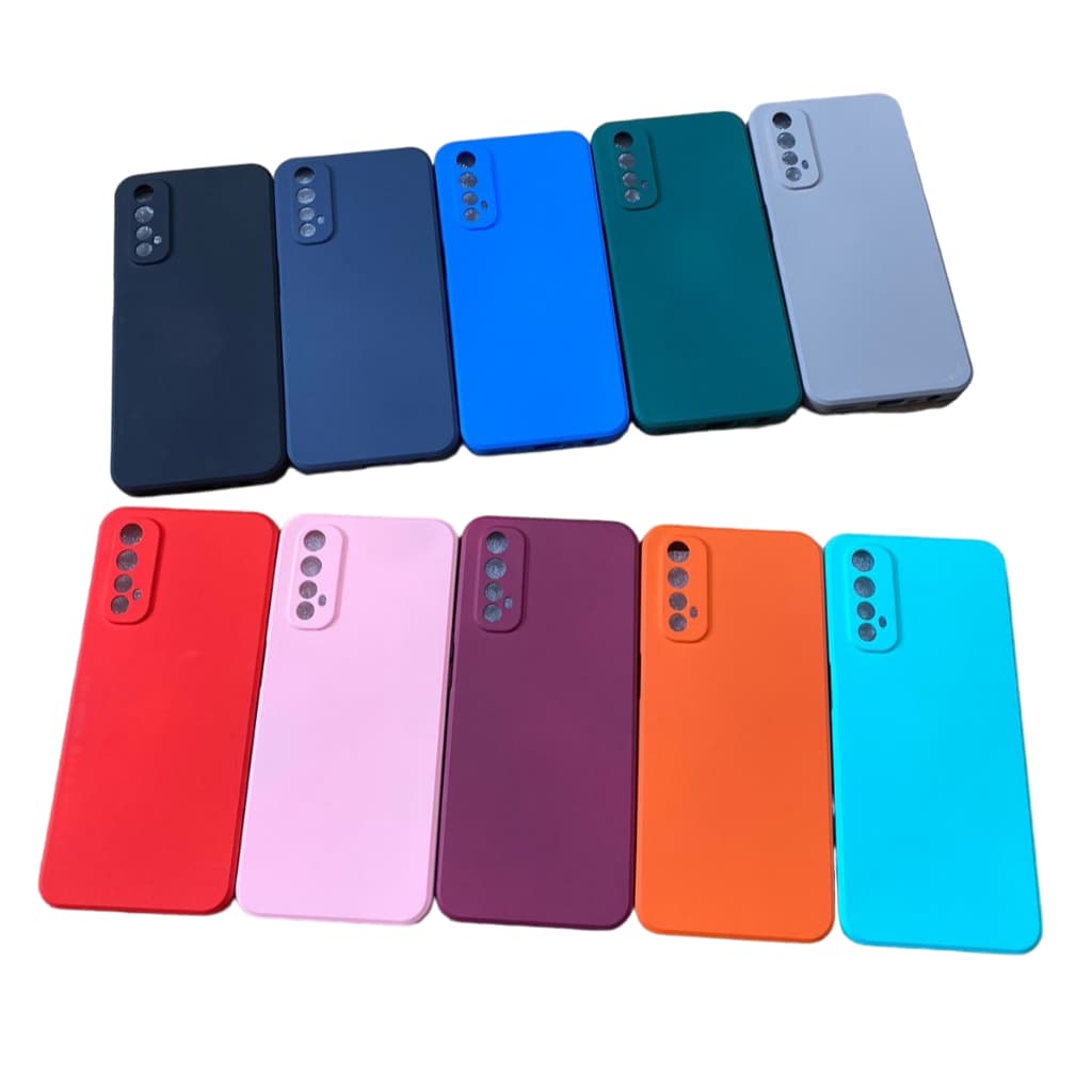 Capa Capinha Compativel Realme 7 4g Case Protetora Silicone Aveludado anti Impacto
