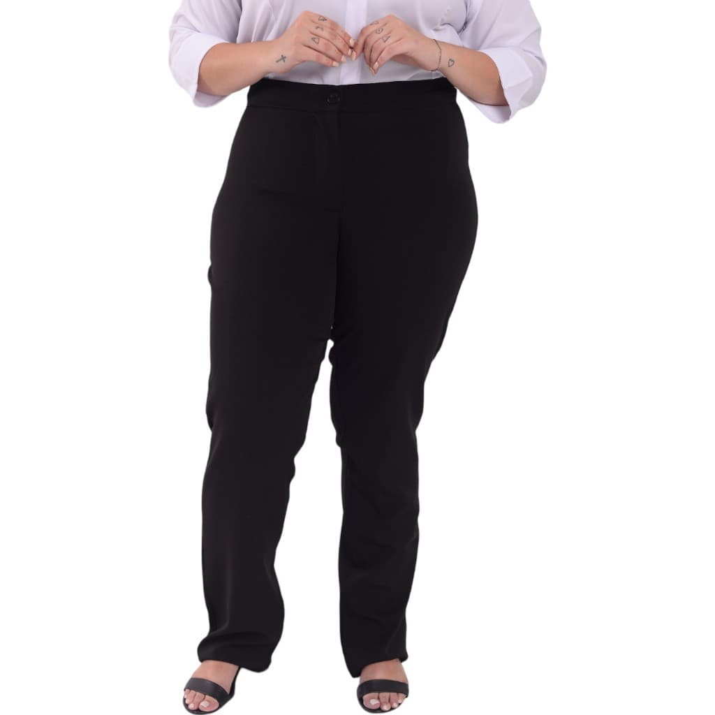 Calça feminina social  plus size original para o dia a dia
