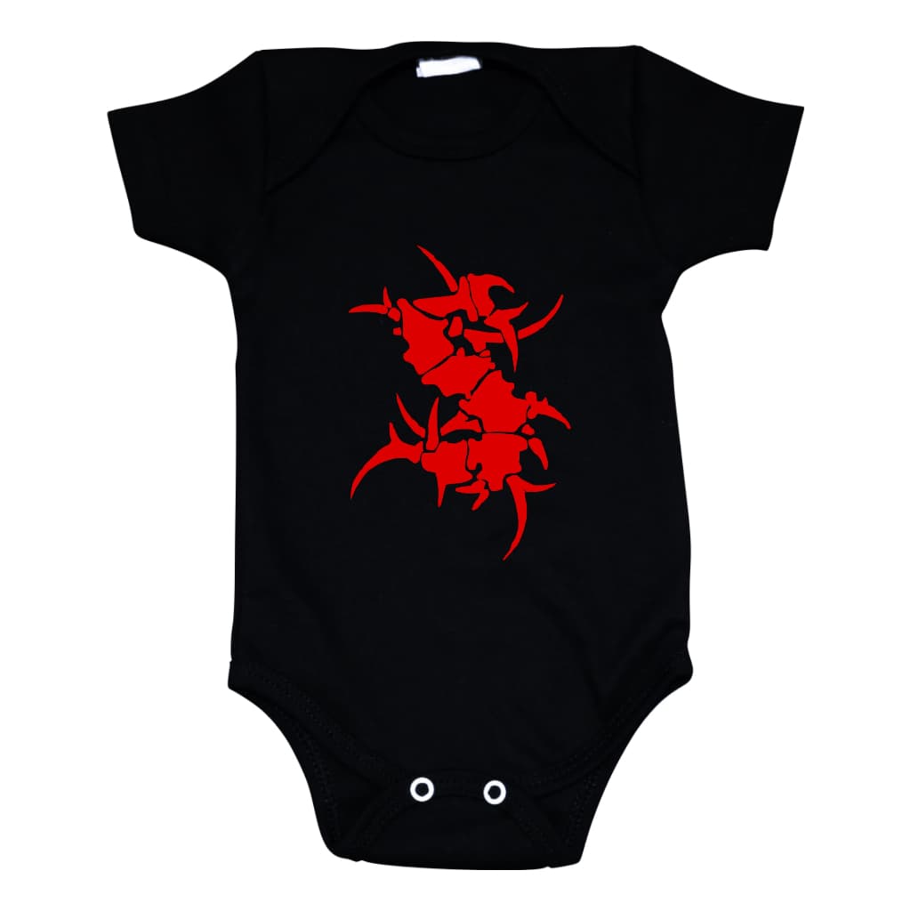 Body Infantil Bebê Rock Metal Banda Sepultura