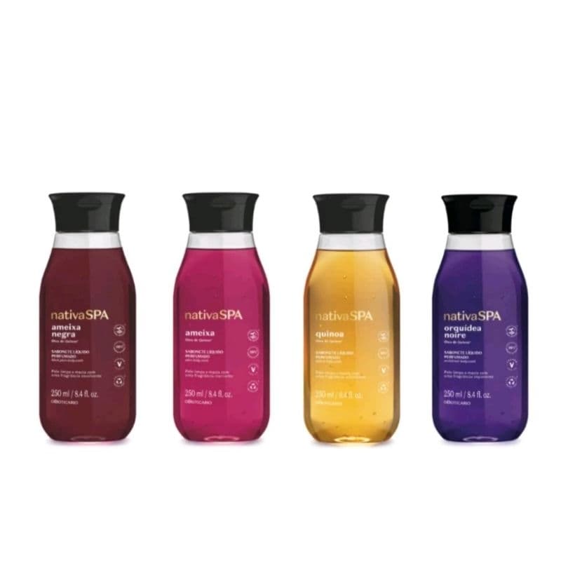 Sabonete liquido corporal Nativa Spa de O Boticário