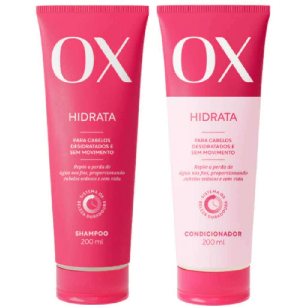 Kit Ox Hidrata - Shampoo e Condicionador 200ml