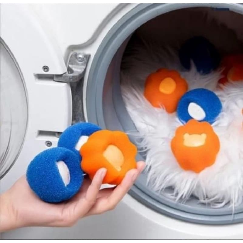 Coletor de pelos para máquina de lavar roupa/ esponja tira fiapos