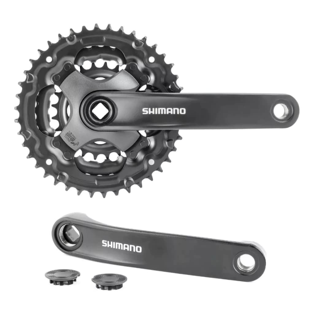 Pedivela Shimano Tourney Ty-301 24/34/42 175mm 6v 7v 8v Bike Mtb