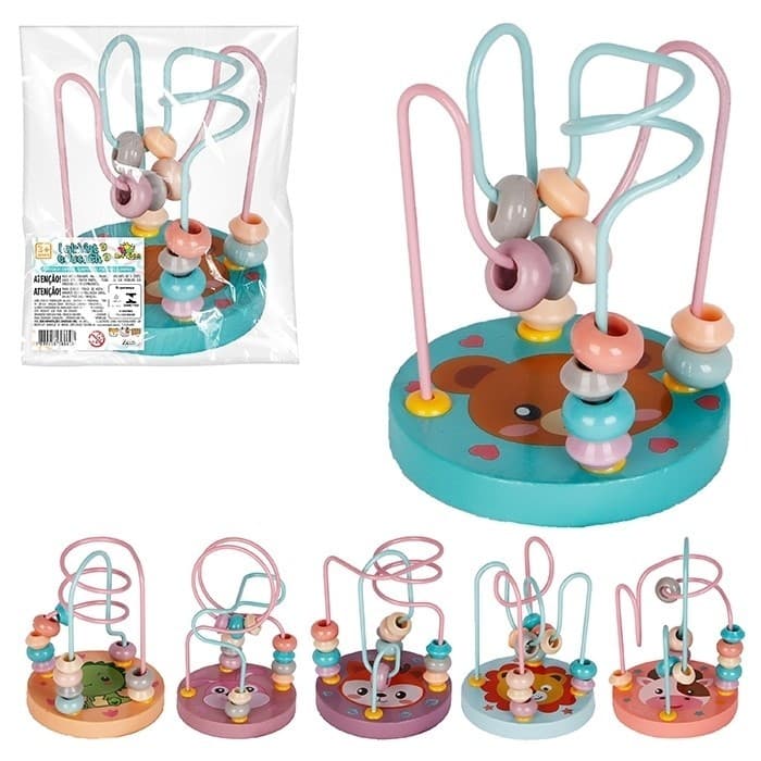 Brinquedo Educativo Aramado Montanha Russa - Labirinto Educativo 12x9cm