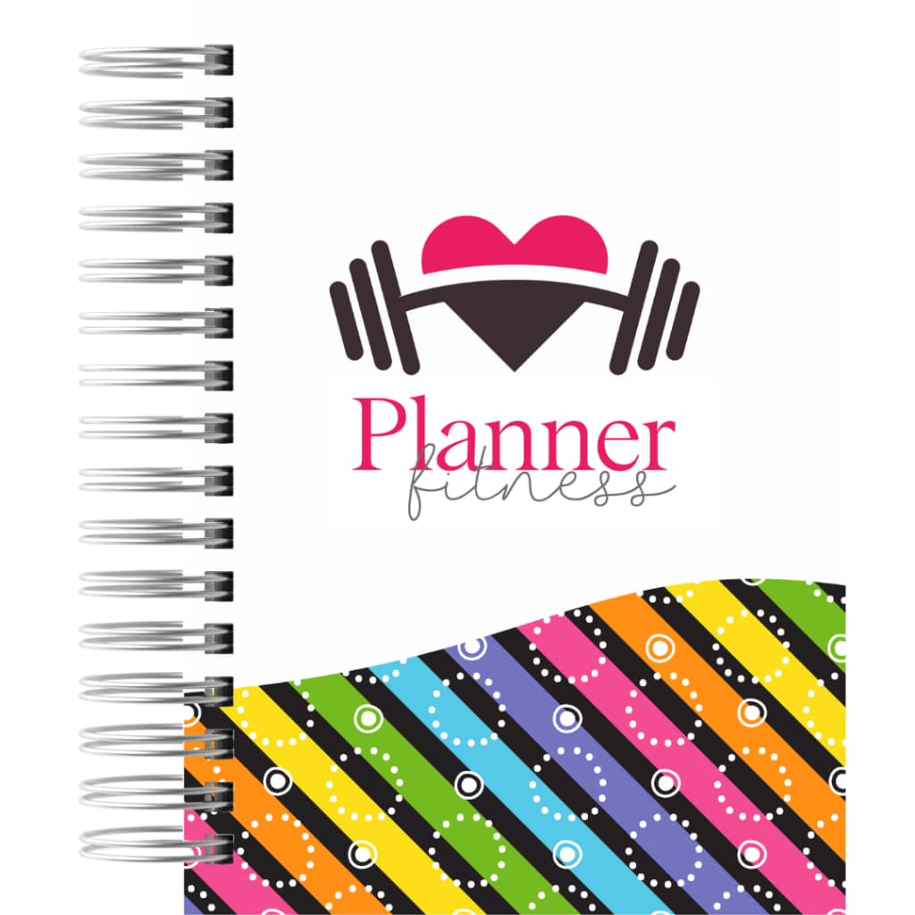 Planner Caderno Fitness Feminino - Organizar Alimentação - Atividade Física - Reeducação Alimentar 2026