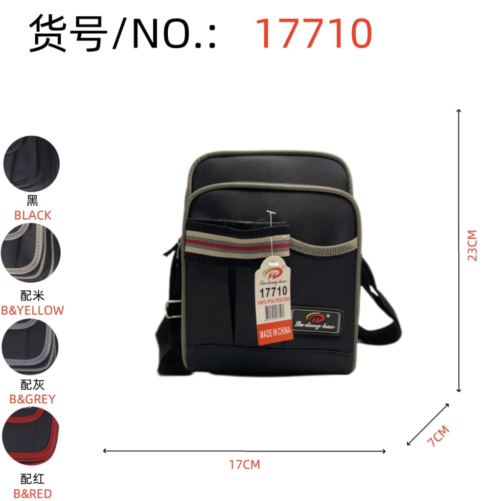 Bolsa Alça Masculina Tiracolo, Bolsa Pratica 17710