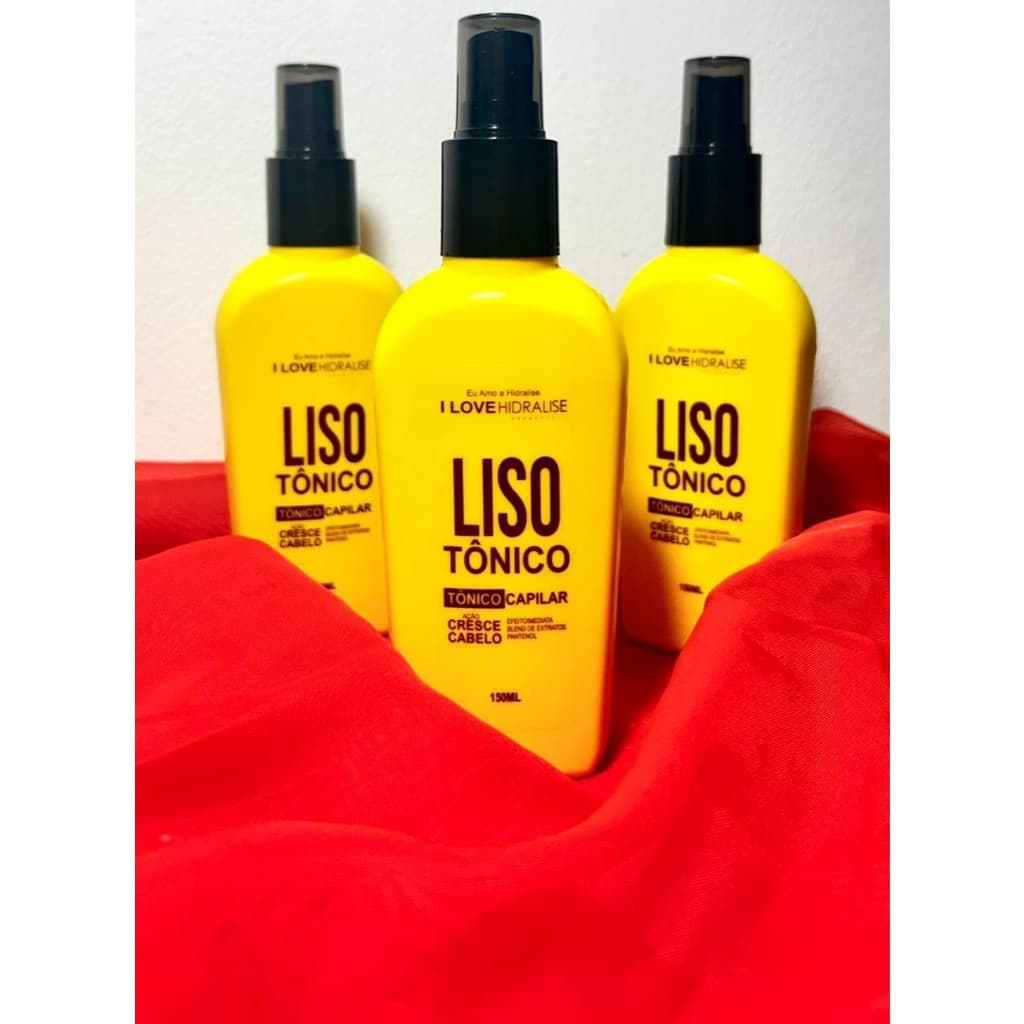 Tônico Capilar Spray de Crescimento Acelerado Lisotonico Lisoterapia Hidralize 150ml