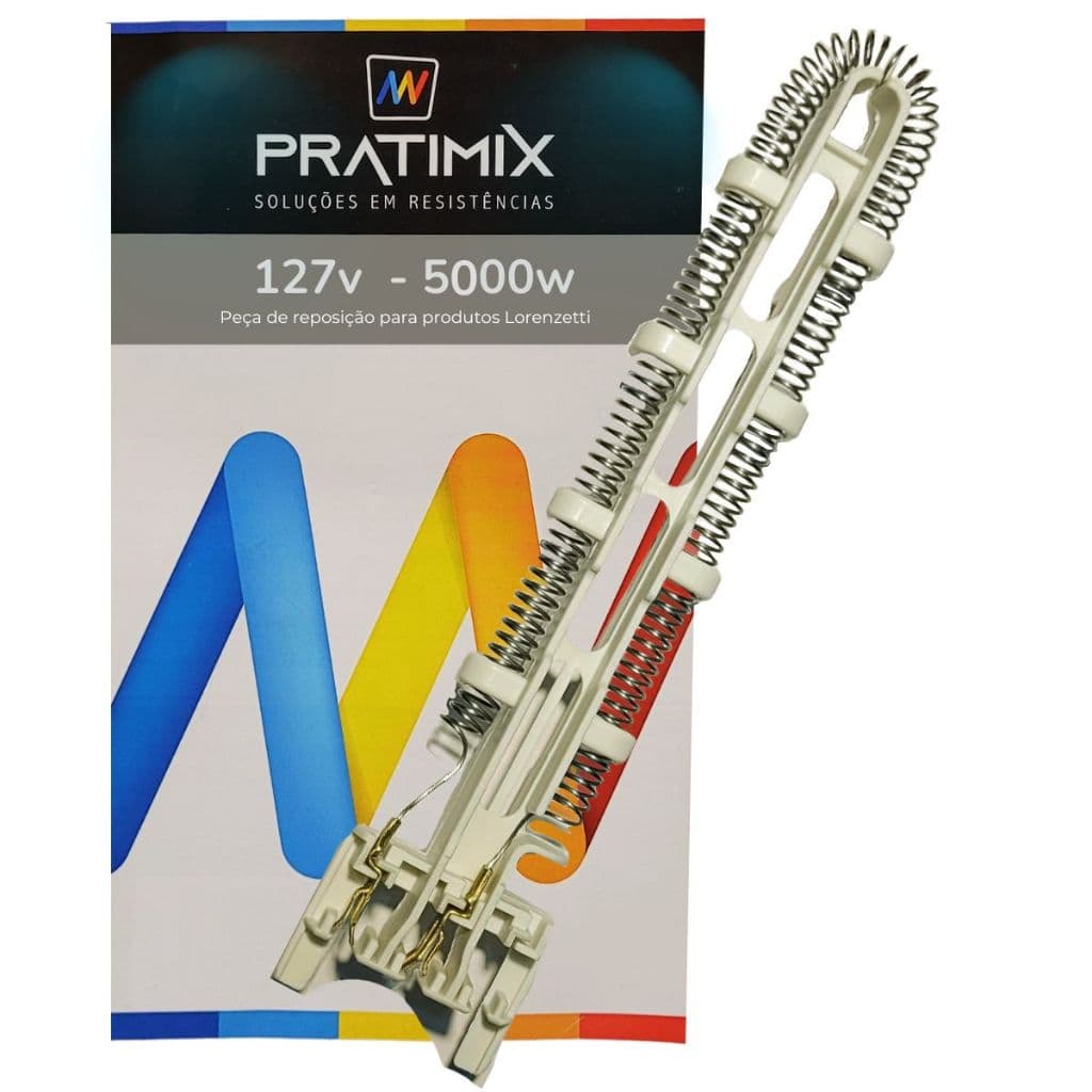 Resistência 127v 5000w Ducha Lorenzetti Advanced Turbo- Flex Pratimix