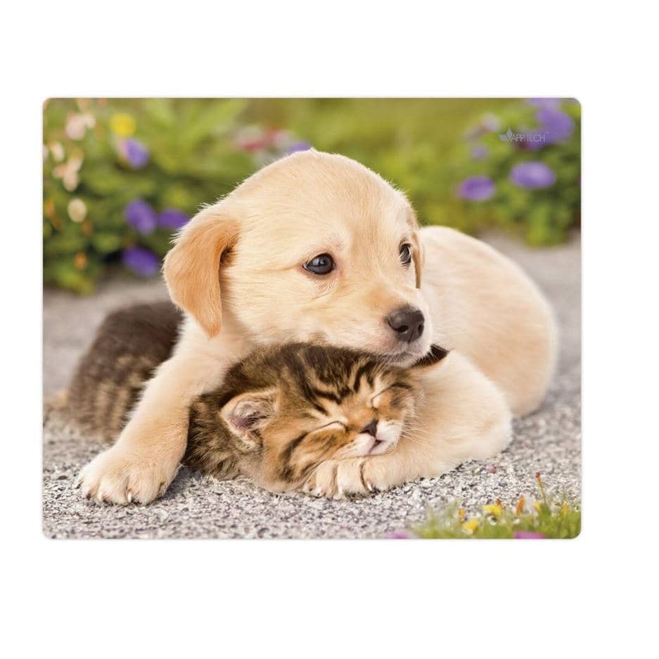 Mouse pad em pvc, My Pet Filhotes, 18cm x 22cm, Spiral