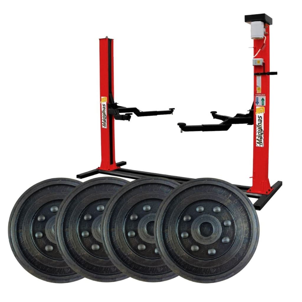 Kit 4 Sapatas Borracha Sp-15 Elevador Automotivo 140x25mm