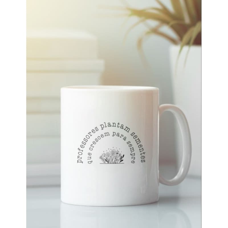 Caneca personalizada dia dos professores