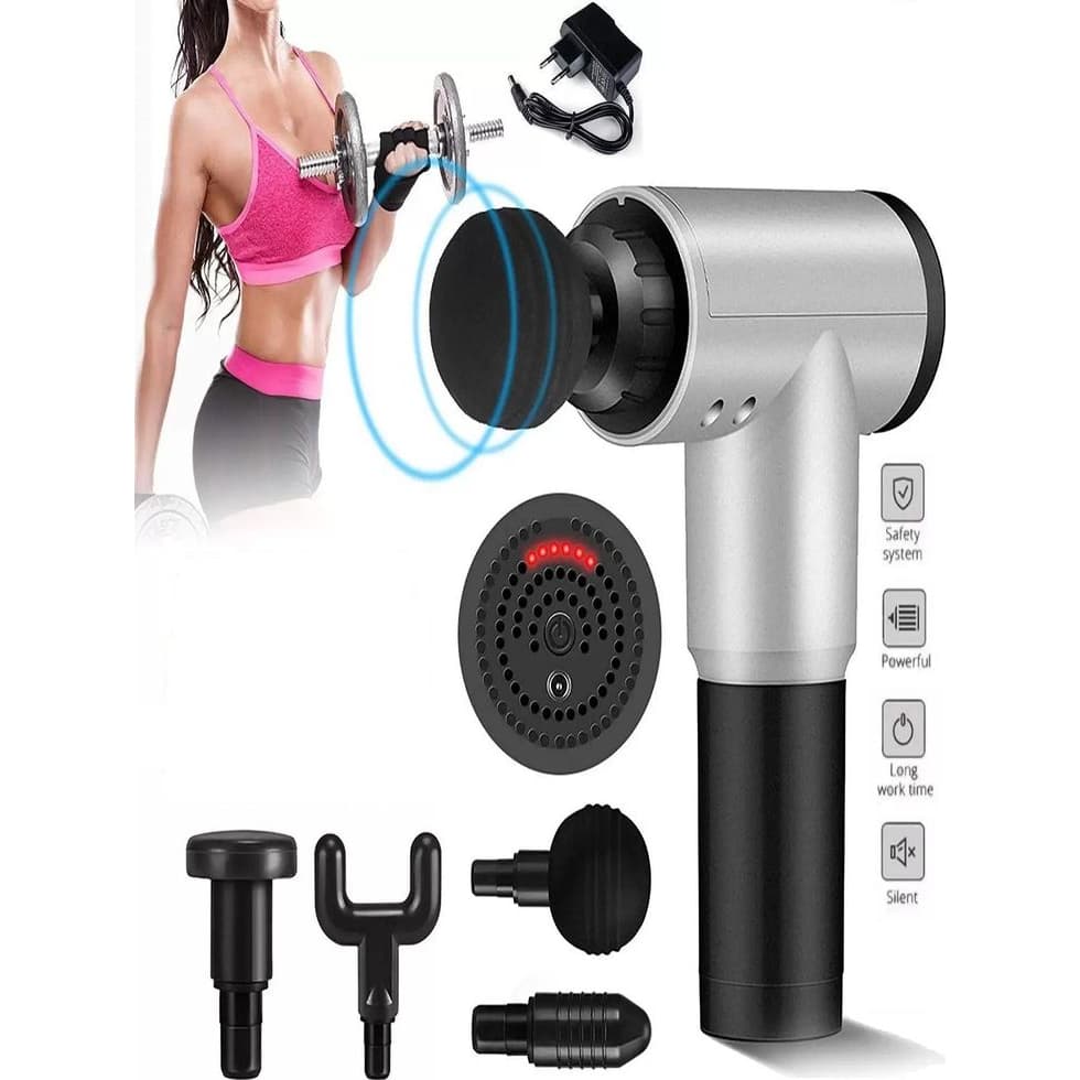 Massageador Elétrico Ideal Para Quem pratica Esportes Tensões musculares Reduz dores Melhora a Circulação Sanguínea