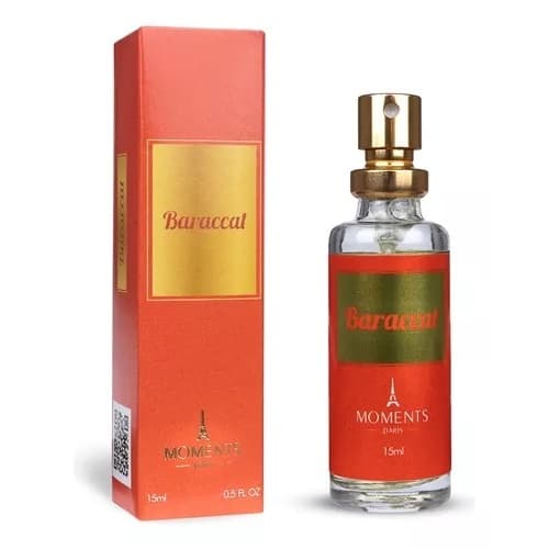 Perfume Baraccat Moments Paris 15ml - Baccarat Rouge Árabe Parfum 30% Essência