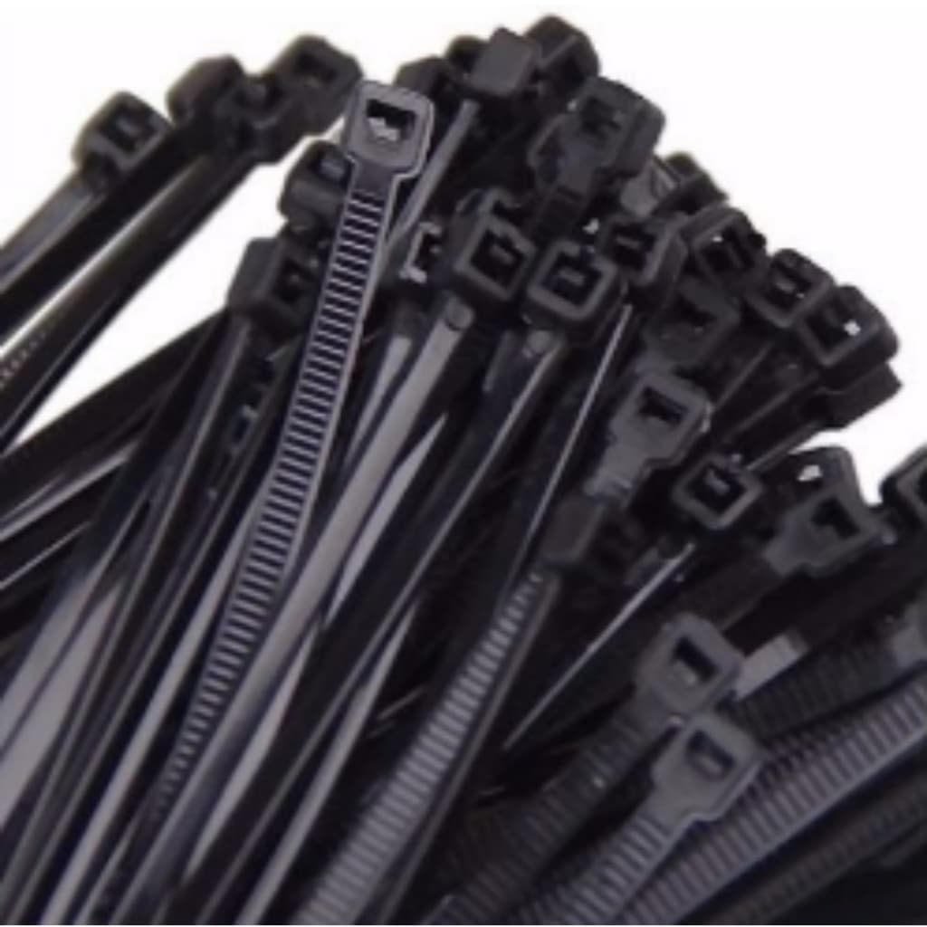 100 Cinta Plastica 30 Cm Abraçadeira De Nylon Enforca Gato 30cm Pacote Com 100 Unidades