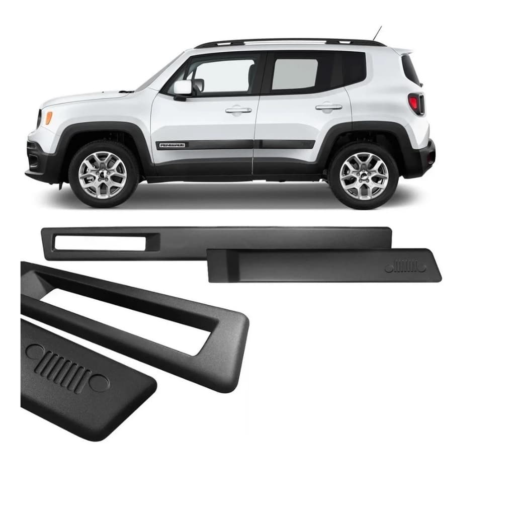 FRISO LATERAL MODELO ORIGINAL JEEP RENEGADE DE 2015 2020 2021 2022 2023 2024 2025  2026 Todos Anos