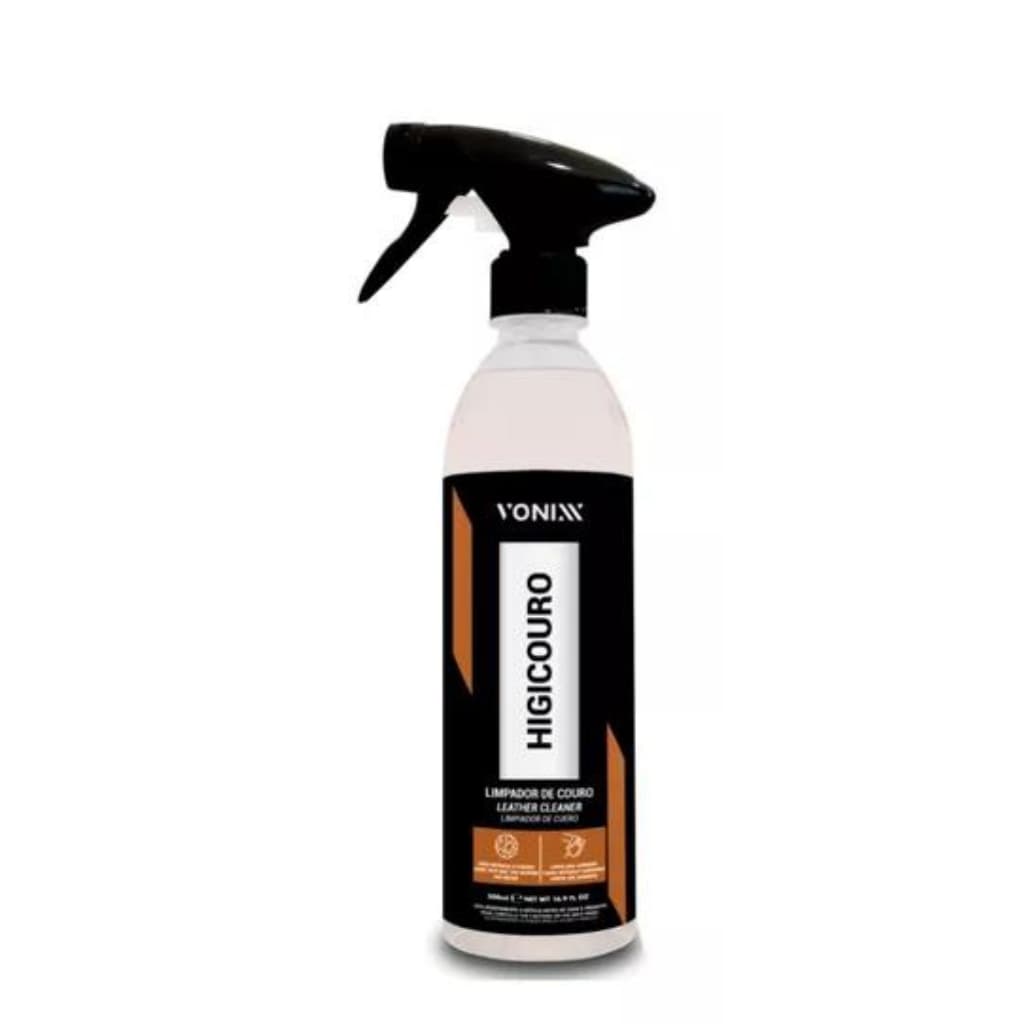 Higicouro Limpador De Couro Vonixx - 500ml Limpa E Higieniza