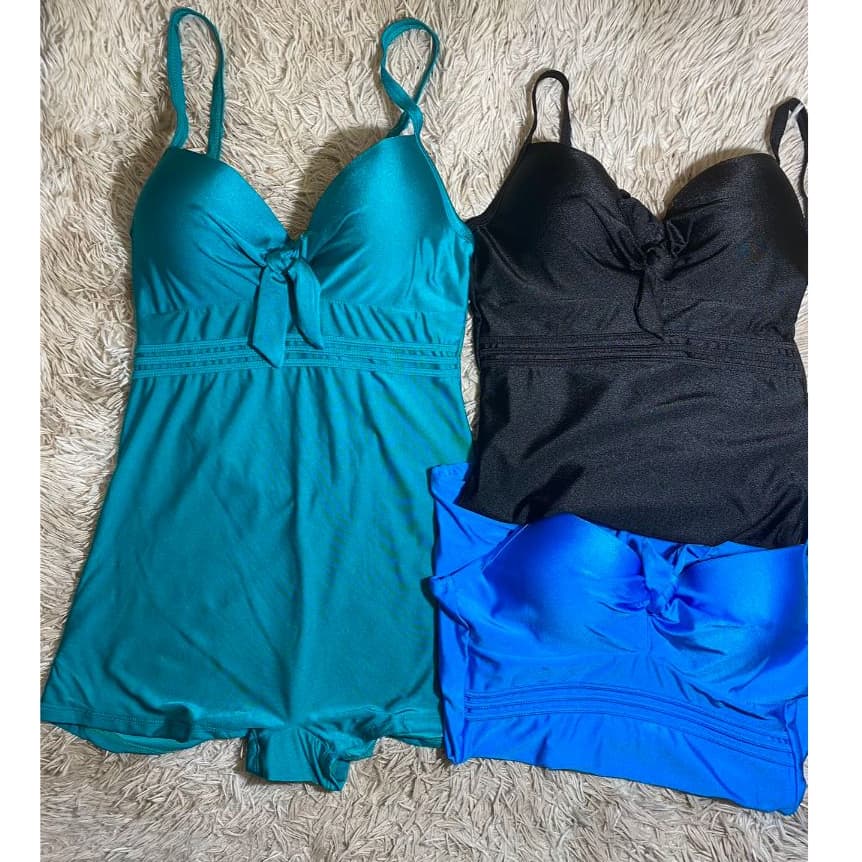 Maiô feminino de short  Plus Size