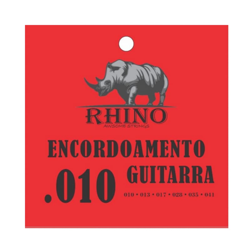Encordoamento Rhino Para Guitarra 010
