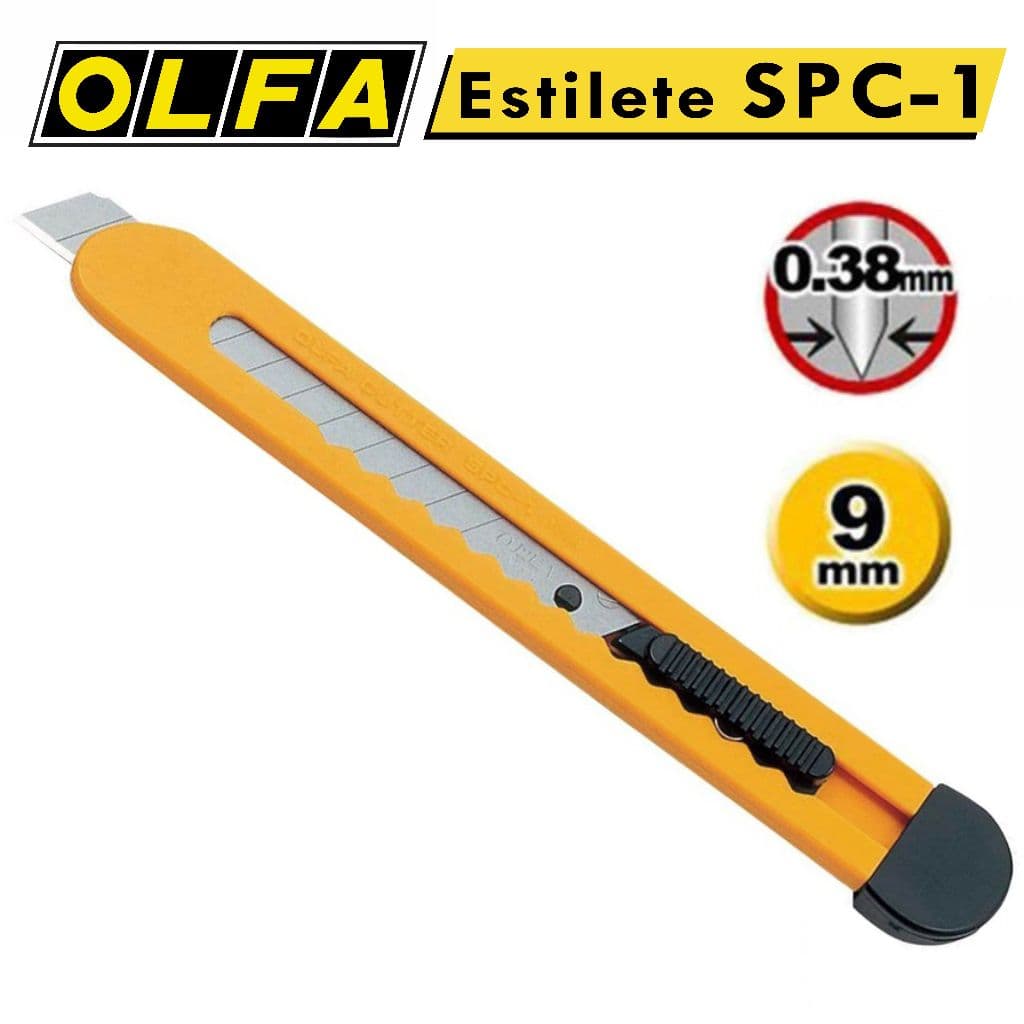 Estilete profissional para envelopamento Olfa SPC-1 9mm