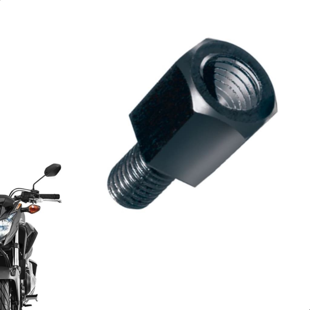 Adaptador GVS Espelho Retrovisor Rosca M8 Direita Para M10 Direita 1 Unidade